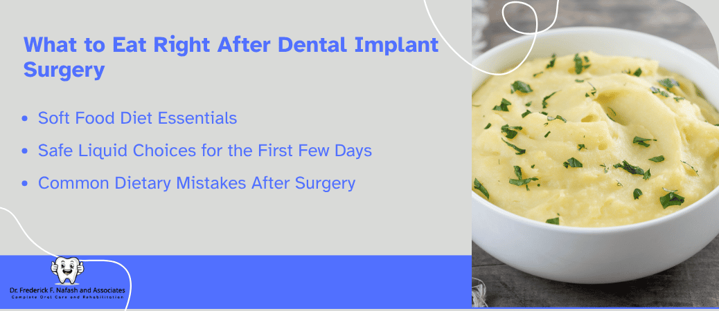 Immediate Post-Surgery Dietary Recommendations