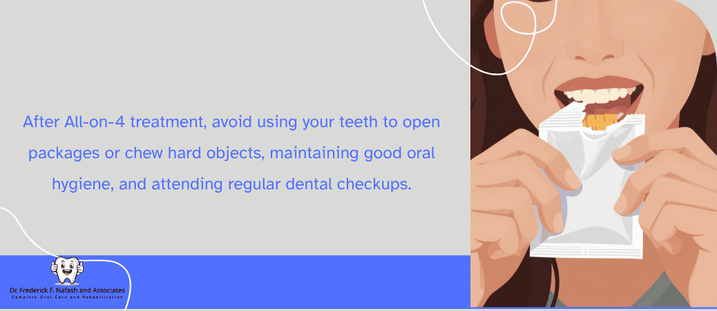 Ongoing Dietary Precautions After Final Teeth Placement